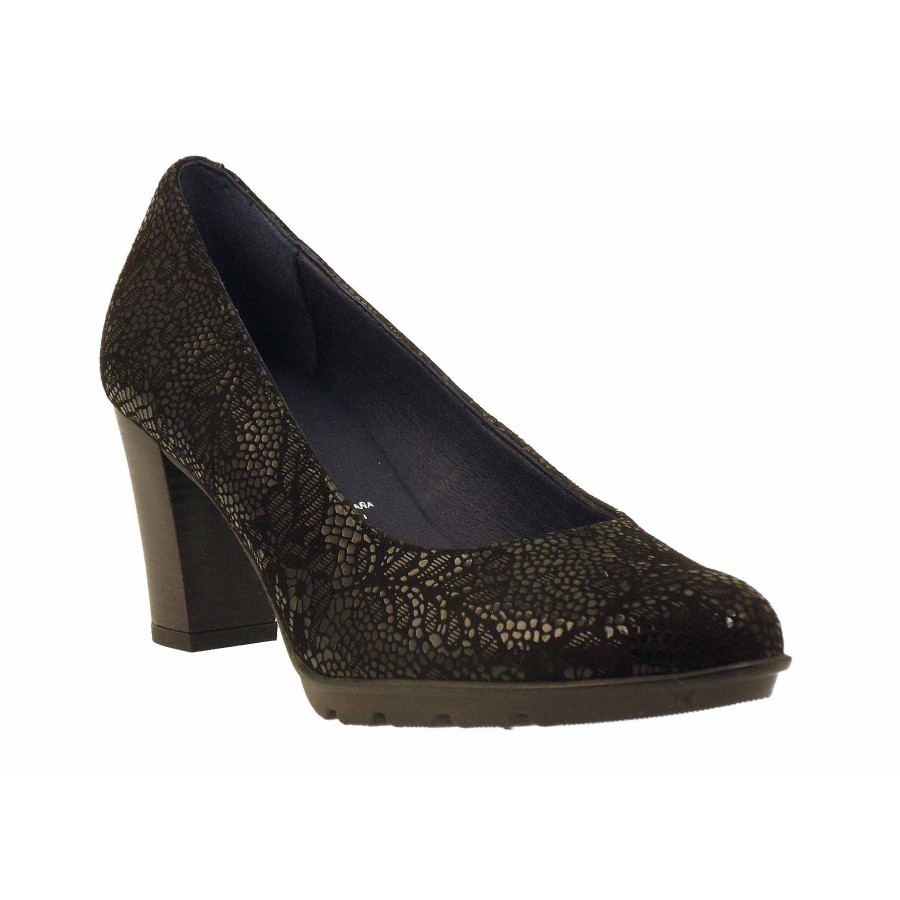 Escarpin Dorking 6661-Noir Rubi