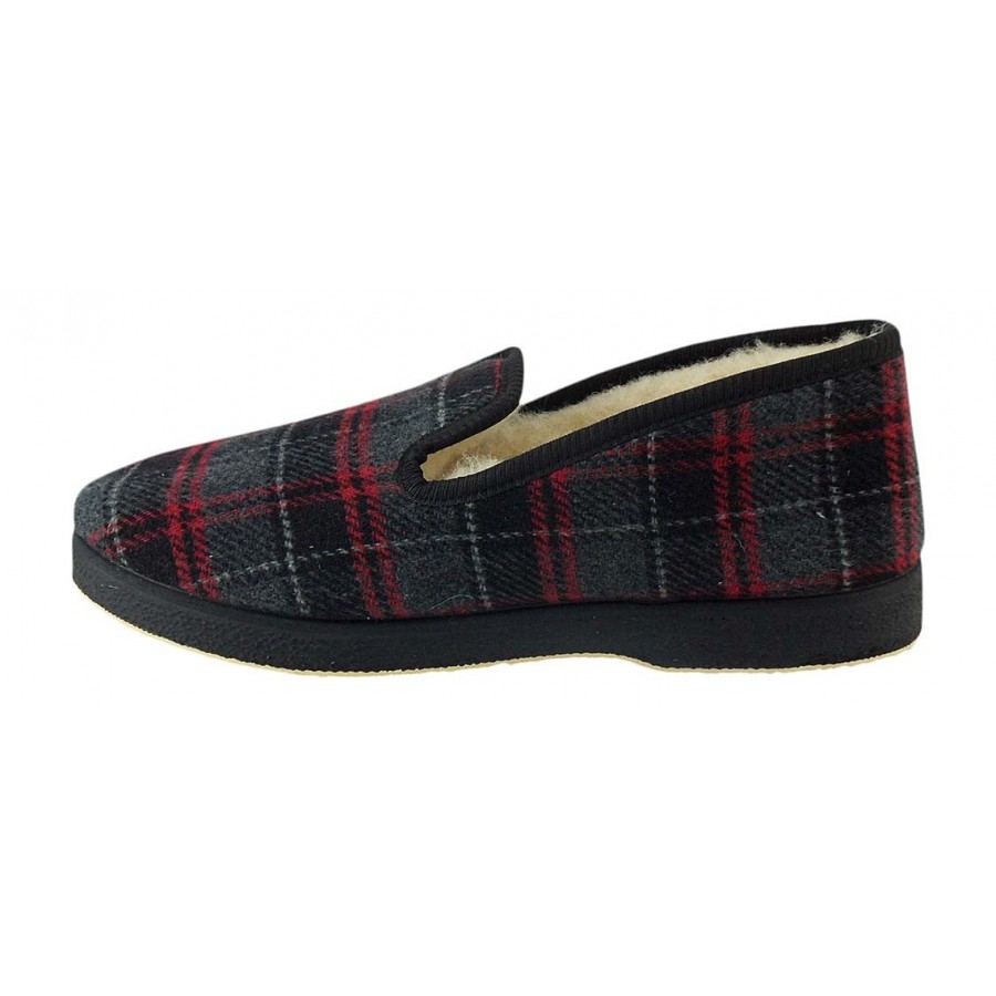 charentaise Semelflex-Calocho-Bordeaux