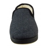 charentaises Semelflex-Calodidier-Bleu