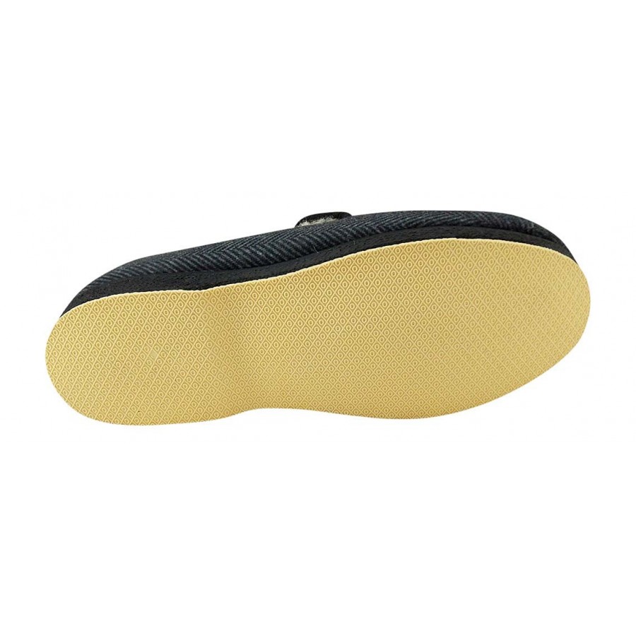 charentaises Semelflex-Calodidier-Bleu