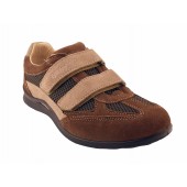 Chaussures scratch Grisport-8407-Taupe