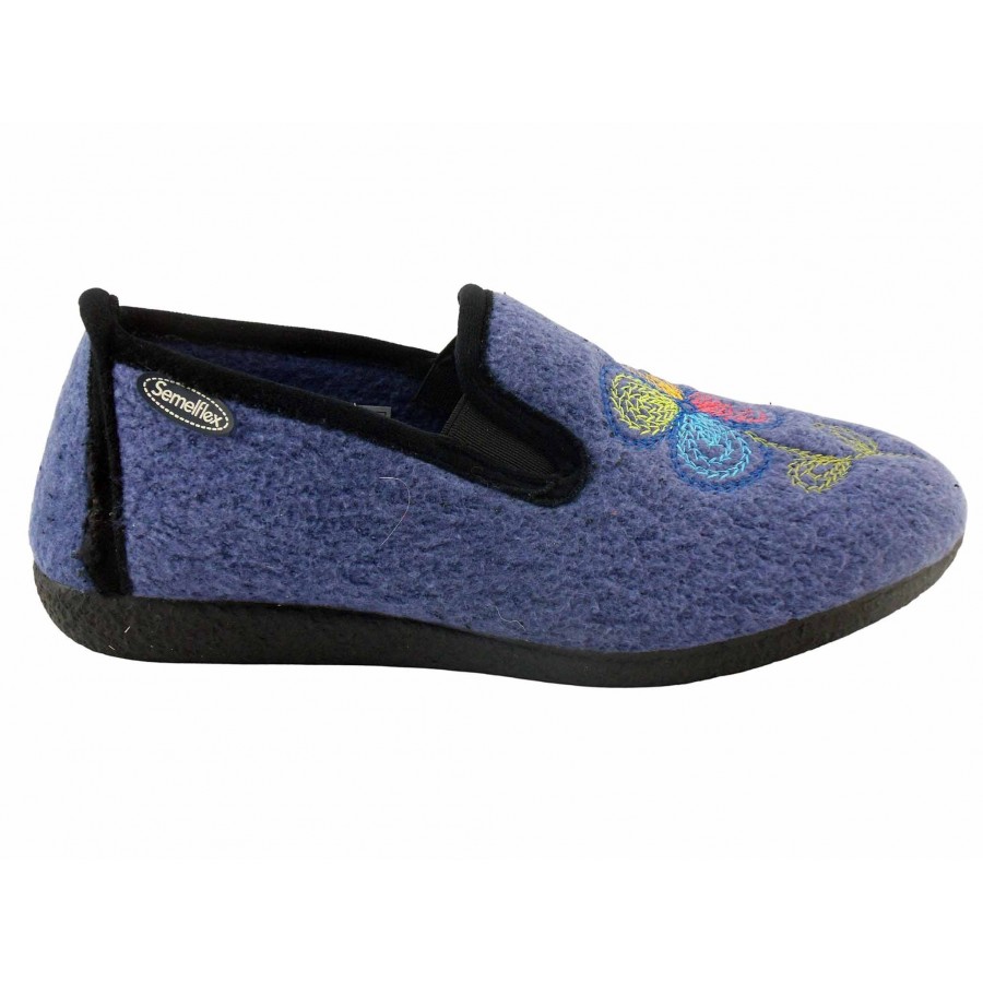 Chaussons Semelflex-Vivyane-2 coloris
