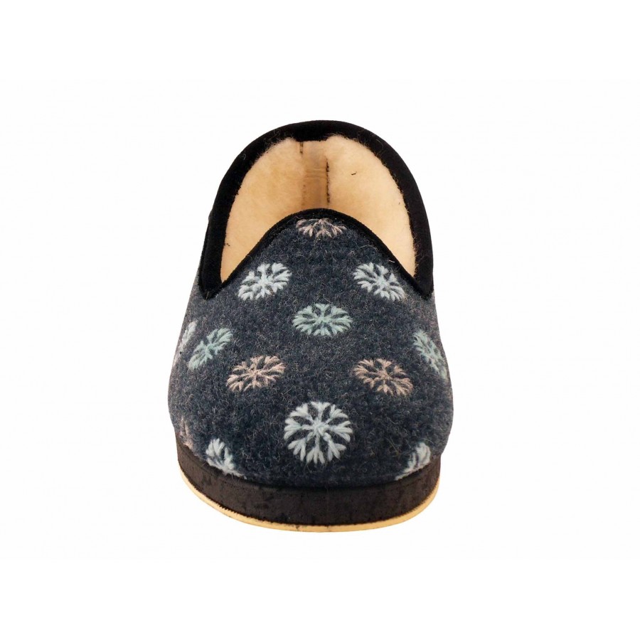 Chausson femme Semelflex-Calolydie-2 coloris