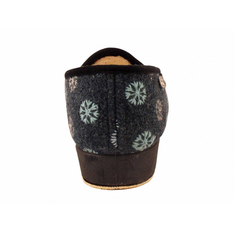 Chausson femme Semelflex-Calolydie-2 coloris