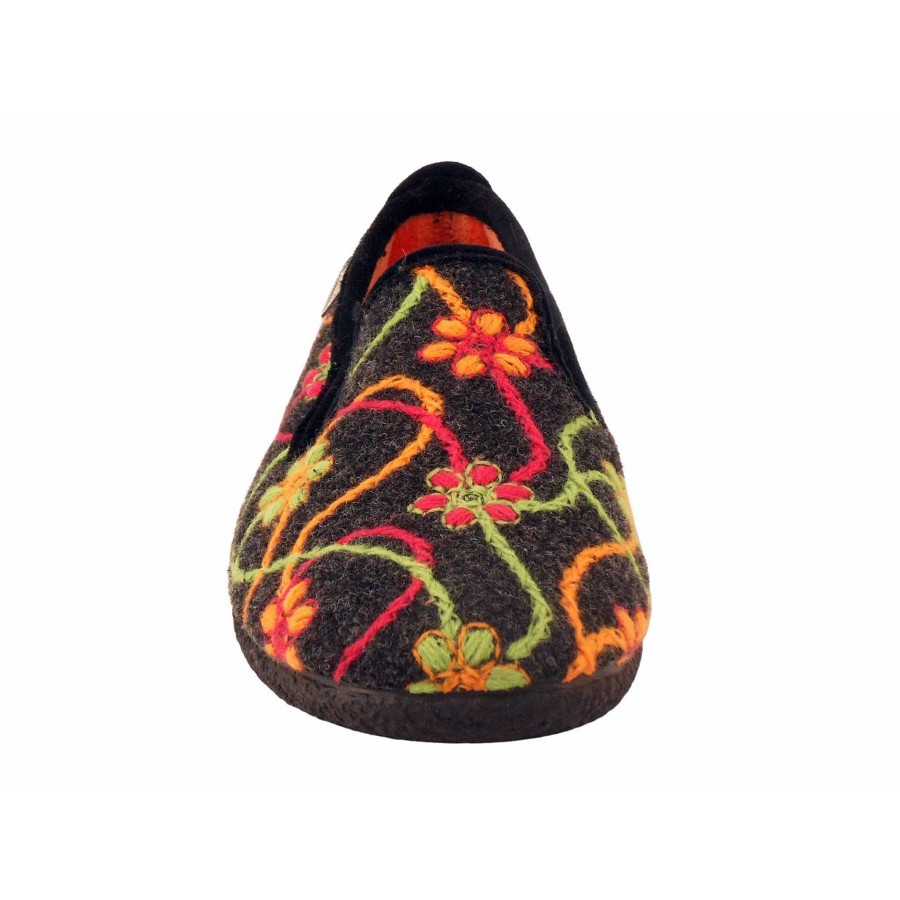 Chaussons femme-Semelflex-Vero 2-Anthracite 