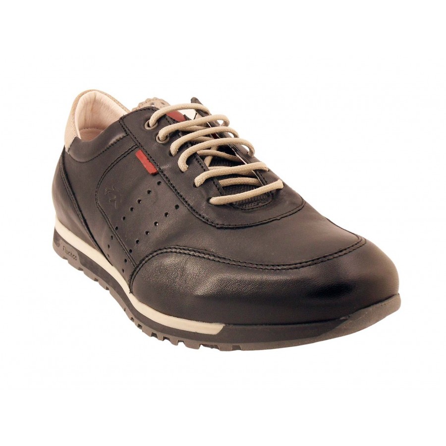 Chaussures Fluchos à lacets-Sander F1186- Habana Noir