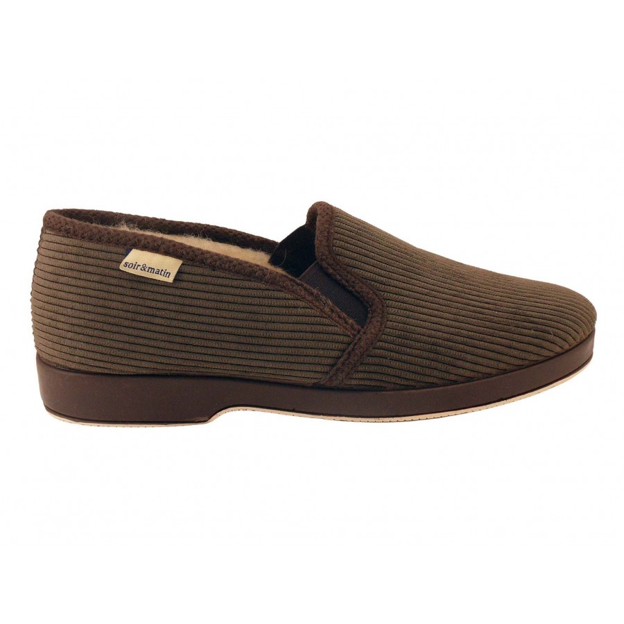 Chausson Soir et Matin-SOIR&RELAX H8-Marron