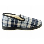 Charentaise Semelflex-Calocharles-bleu