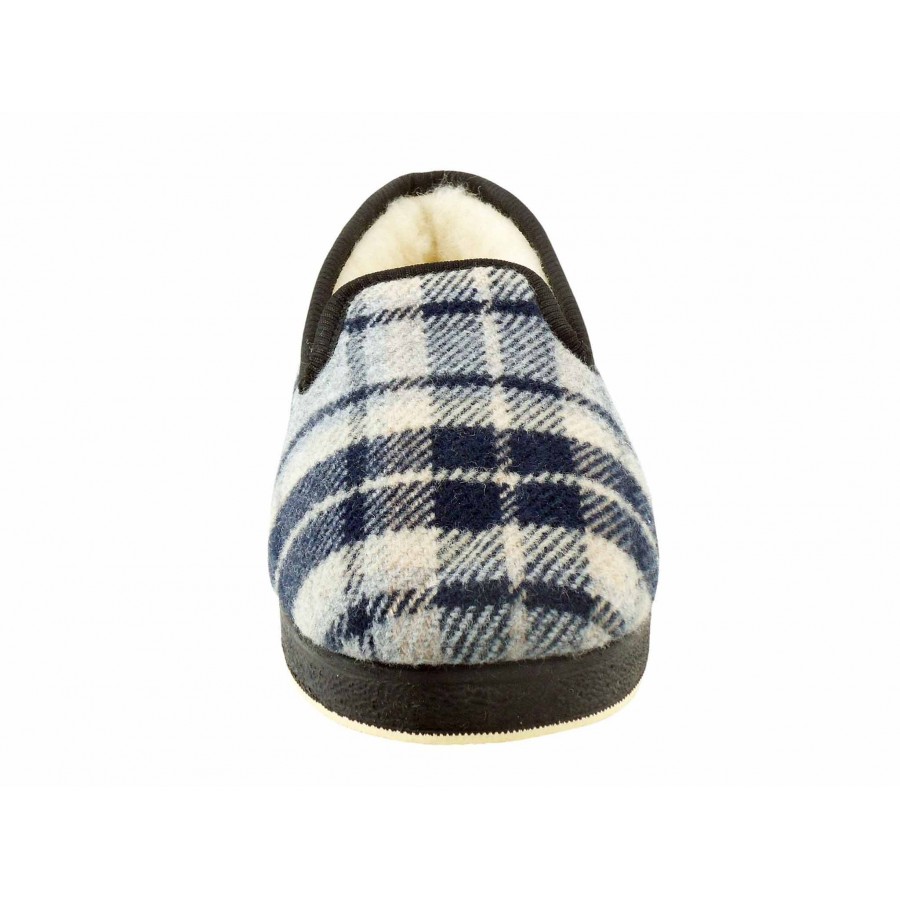 Charentaise Semelflex-Calocharles-bleu