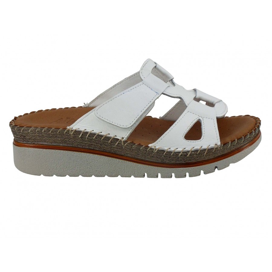 Sandale Altex-PIETRA -Blanc
