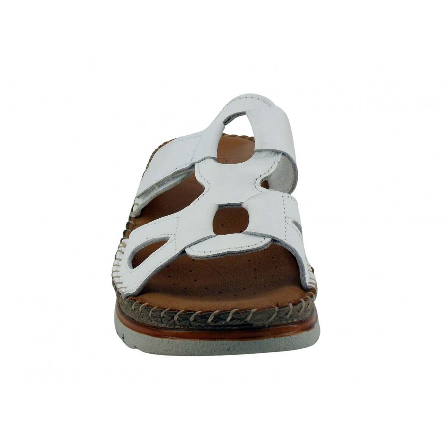 Sandale Altex-PIETRA -Blanc