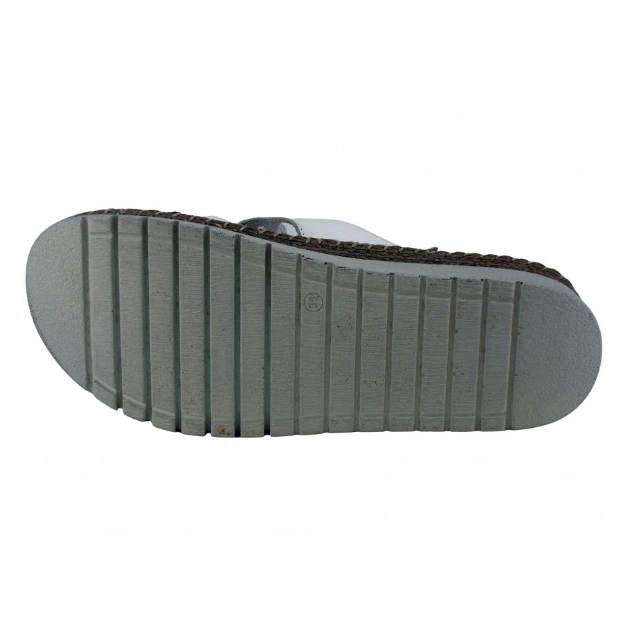 Sandale Altex-PIETRA -Blanc