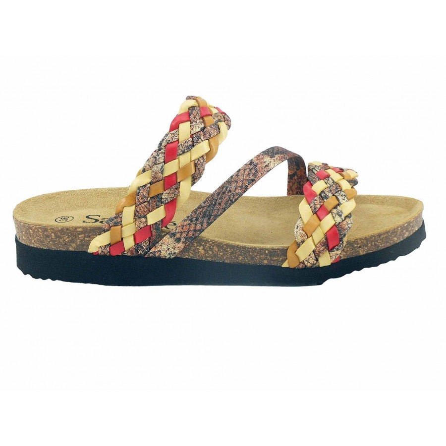 Santa Fé-Sandale BIO STAR - Marron-multi
