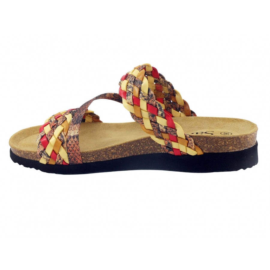 Santa Fé-Sandale BIO STAR - Marron-multi