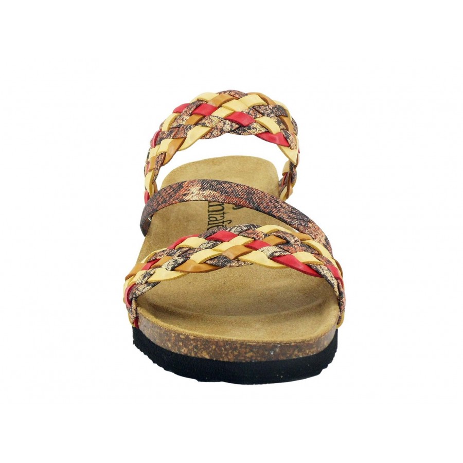 Santa Fé-Sandale BIO STAR - Marron-multi