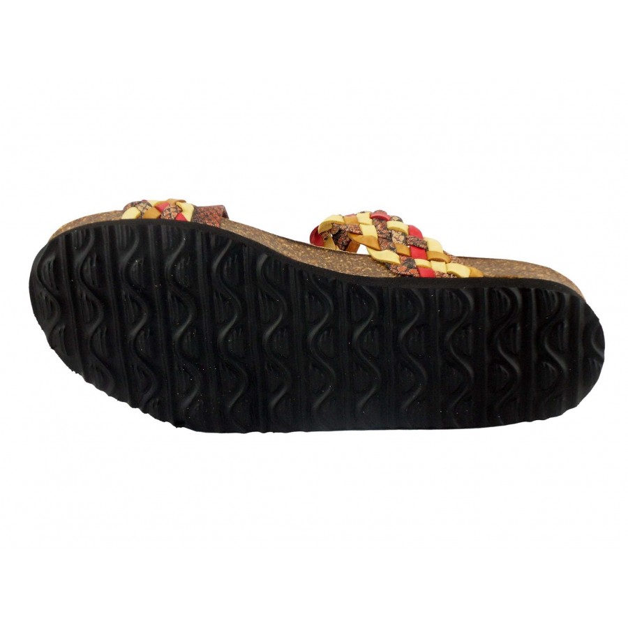 Santa Fé-Sandale BIO STAR - Marron-multi